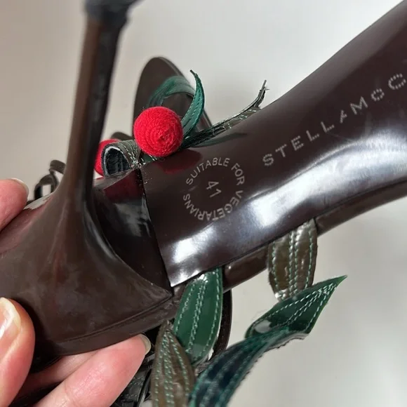 Stella McCartney Cherry Sandals 41 - Picture 8 of 8